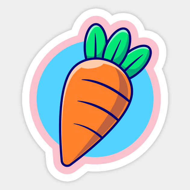 Carrot Vegetable Cartoon Sticker by Catalyst Labs